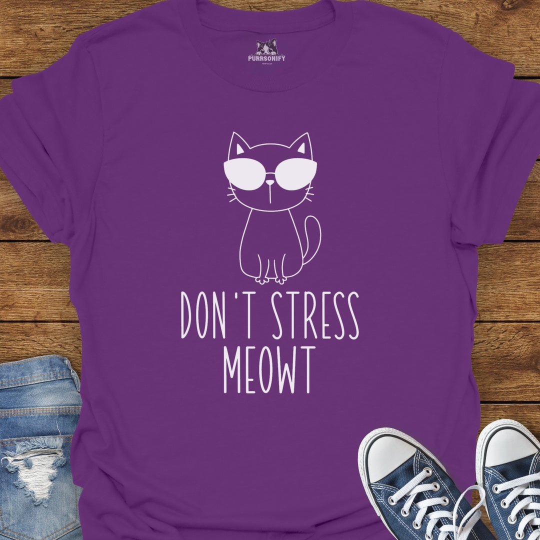 Don't Stress Meowt Cat T-Shirt