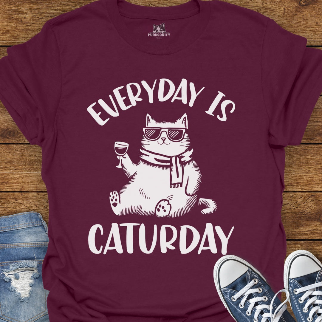 Every Day is Caturday T-Shirt