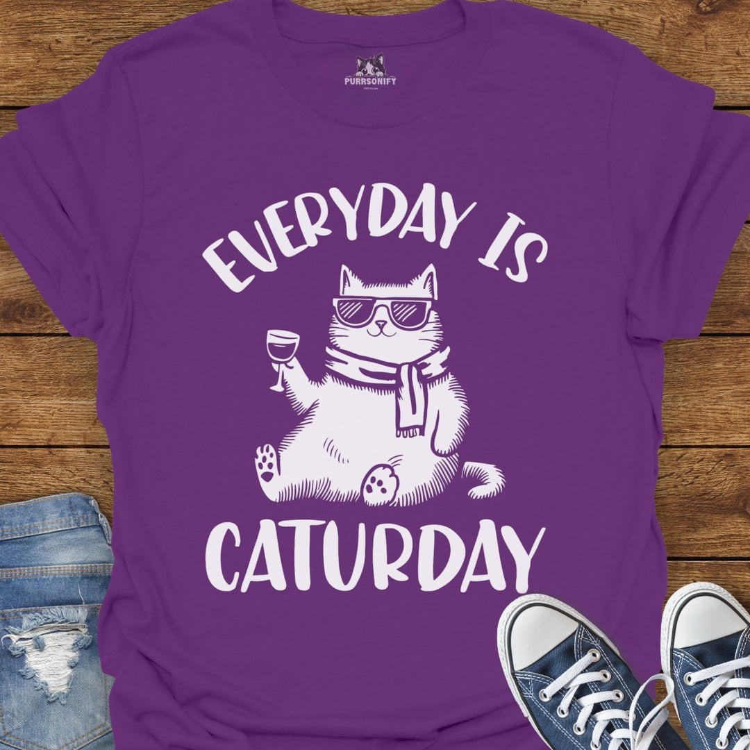 Every Day is Caturday T-Shirt
