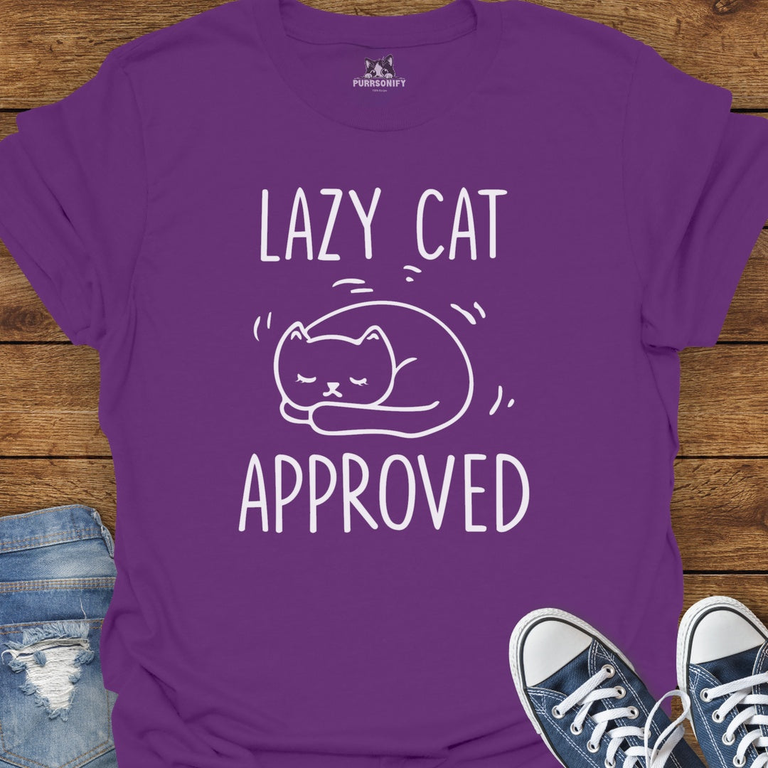 Lazy Cat Approved T-Shirt