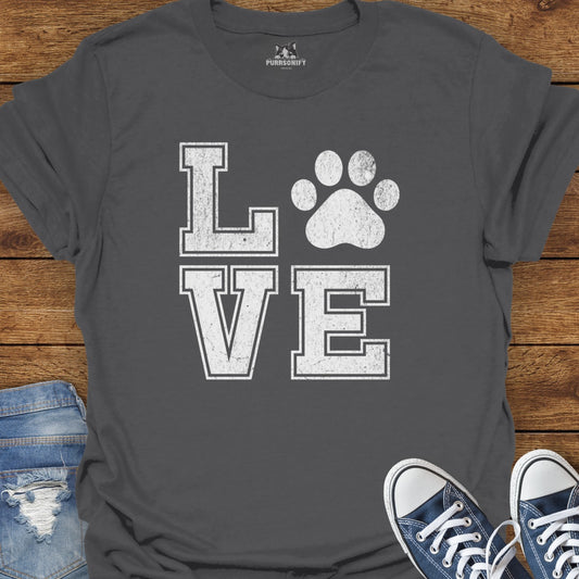 Love Cat Paw T-Shirt
