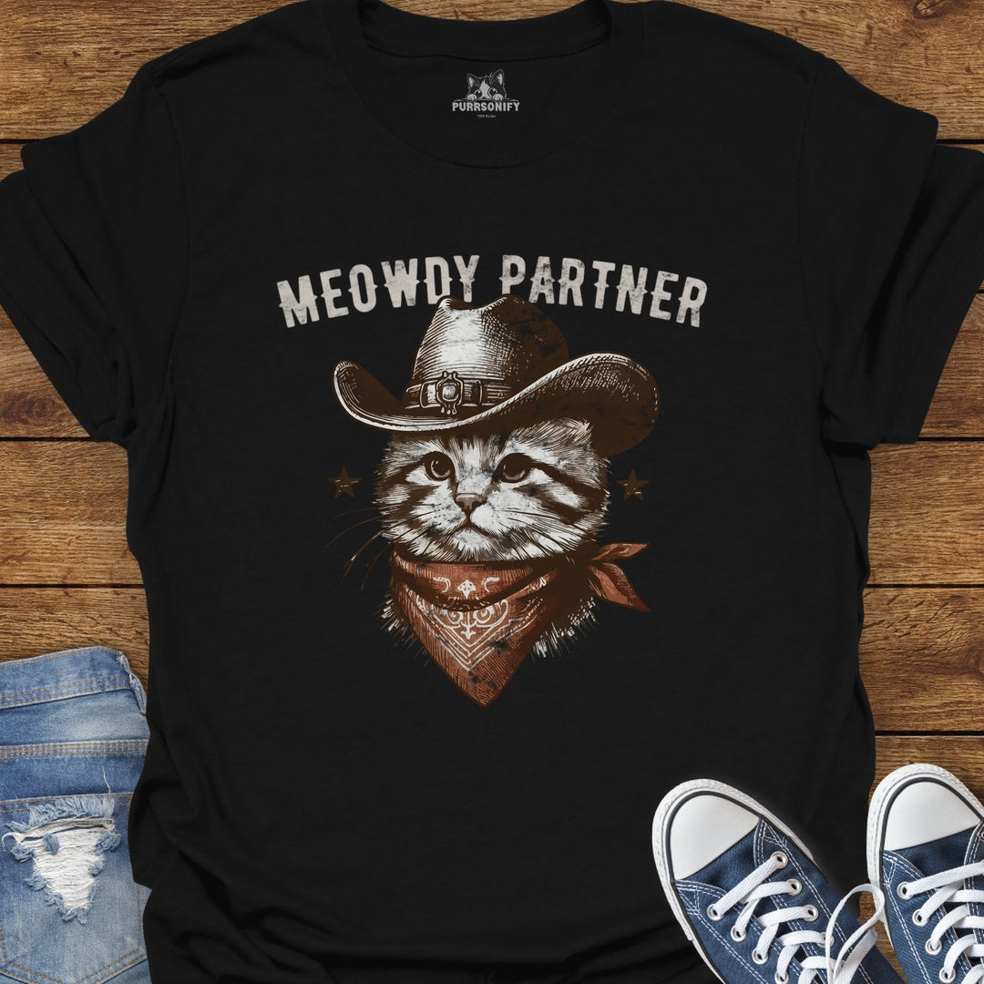 Meowdy Partner Cat T-Shirt