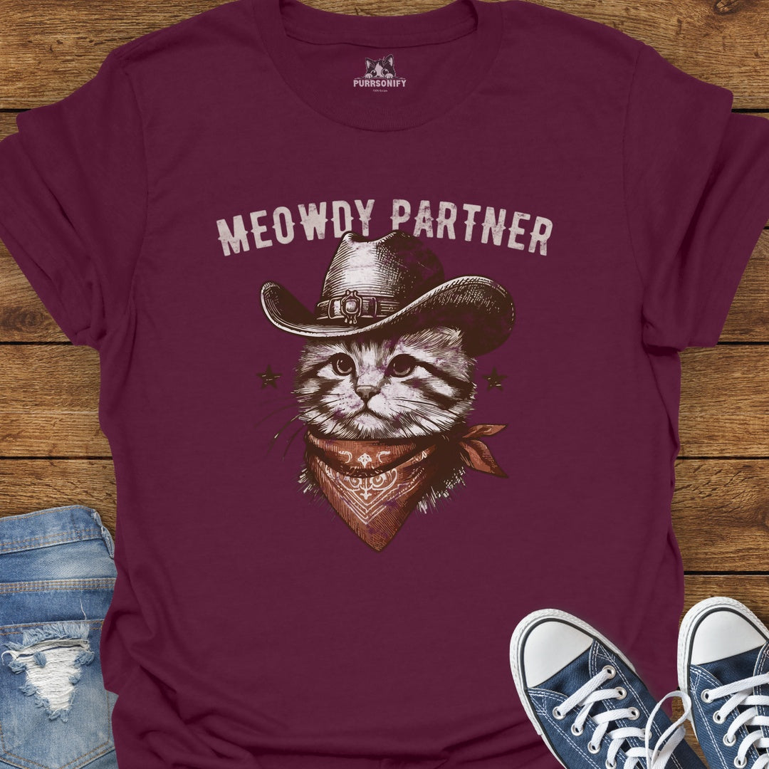 Meowdy Partner Cat T-Shirt