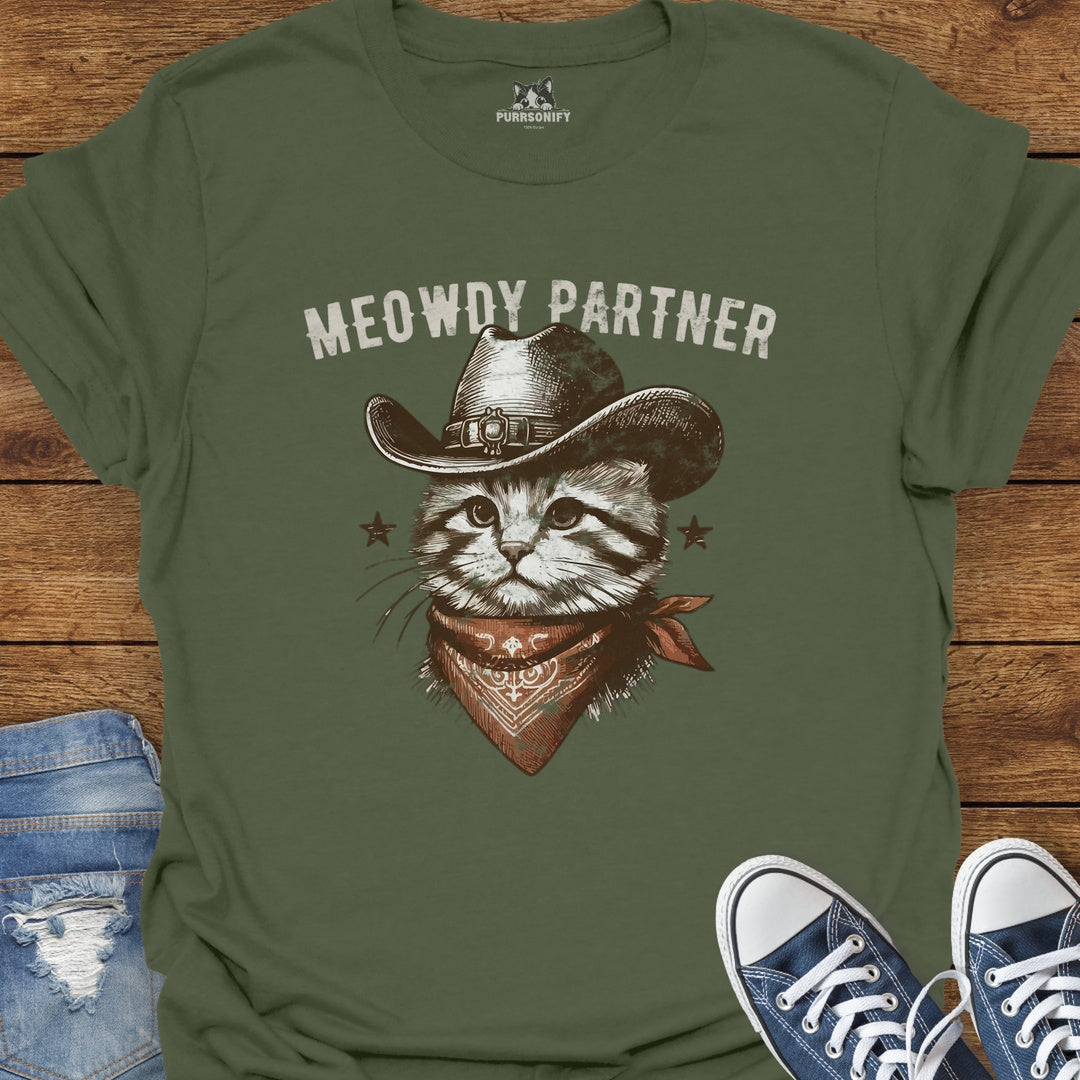 Meowdy Partner Cat T-Shirt
