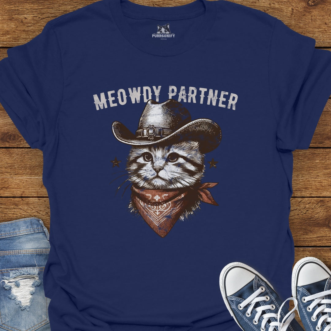 Meowdy Partner Cat T-Shirt