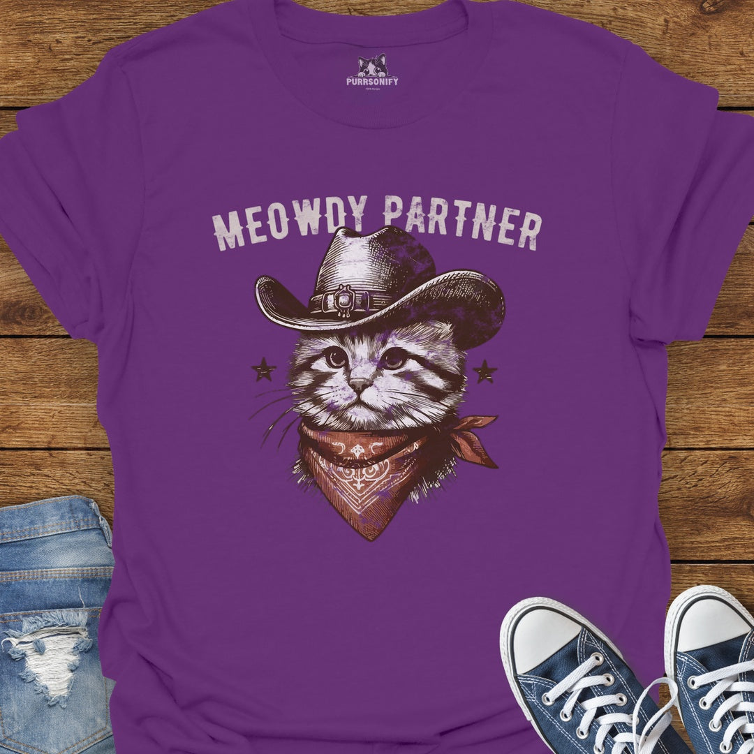 Meowdy Partner Cat T-Shirt