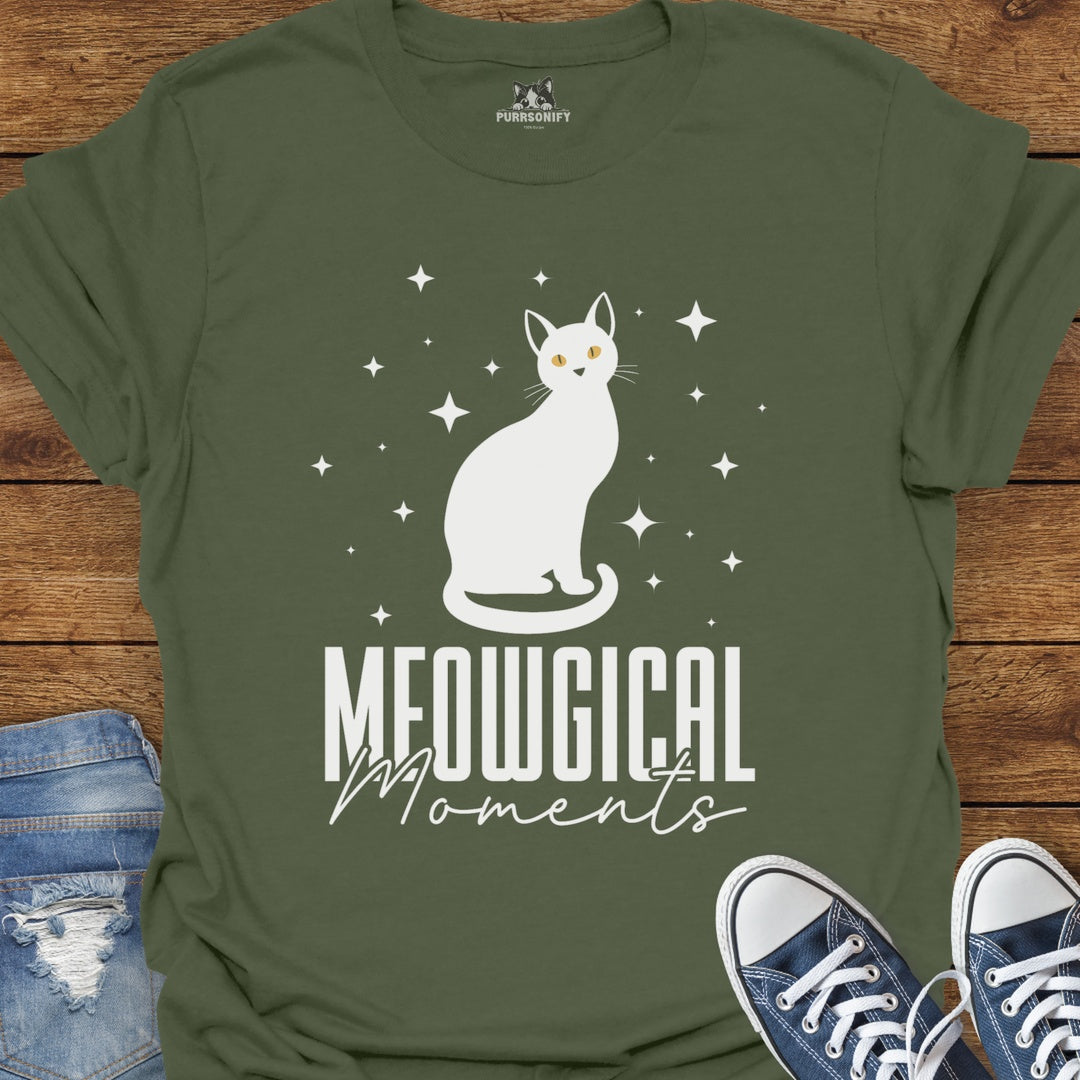 Meowgical Moments Cat T-Shirt