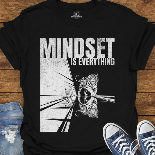 Mindset is Everything Cat T-Shirt