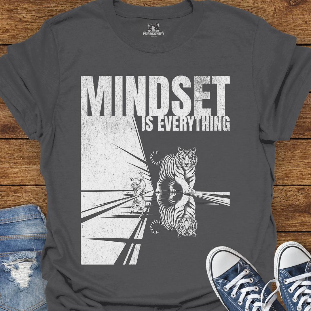 Mindset is Everything Cat T-Shirt