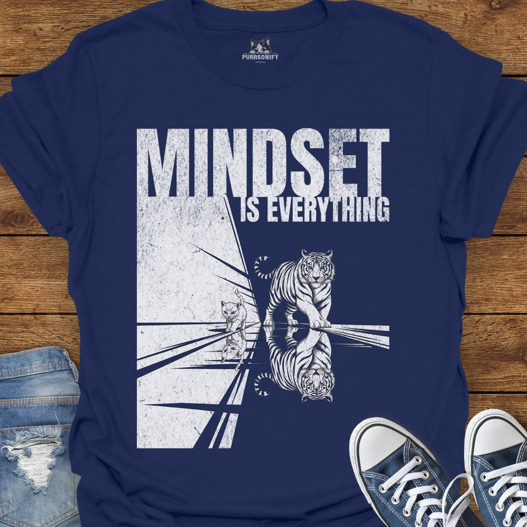 Mindset is Everything Cat T-Shirt
