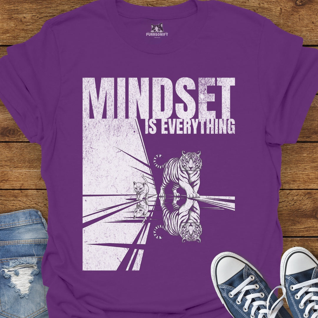 Mindset is Everything Cat T-Shirt