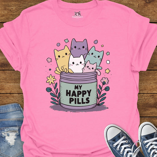 My Happy Pills - Cats T-Shirt