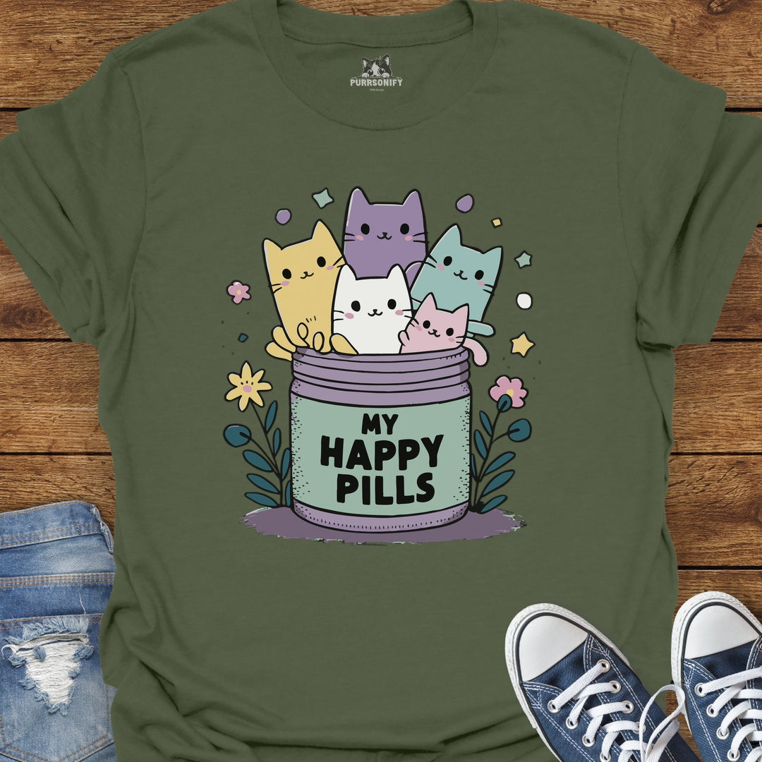 My Happy Pills - Cats T-Shirt