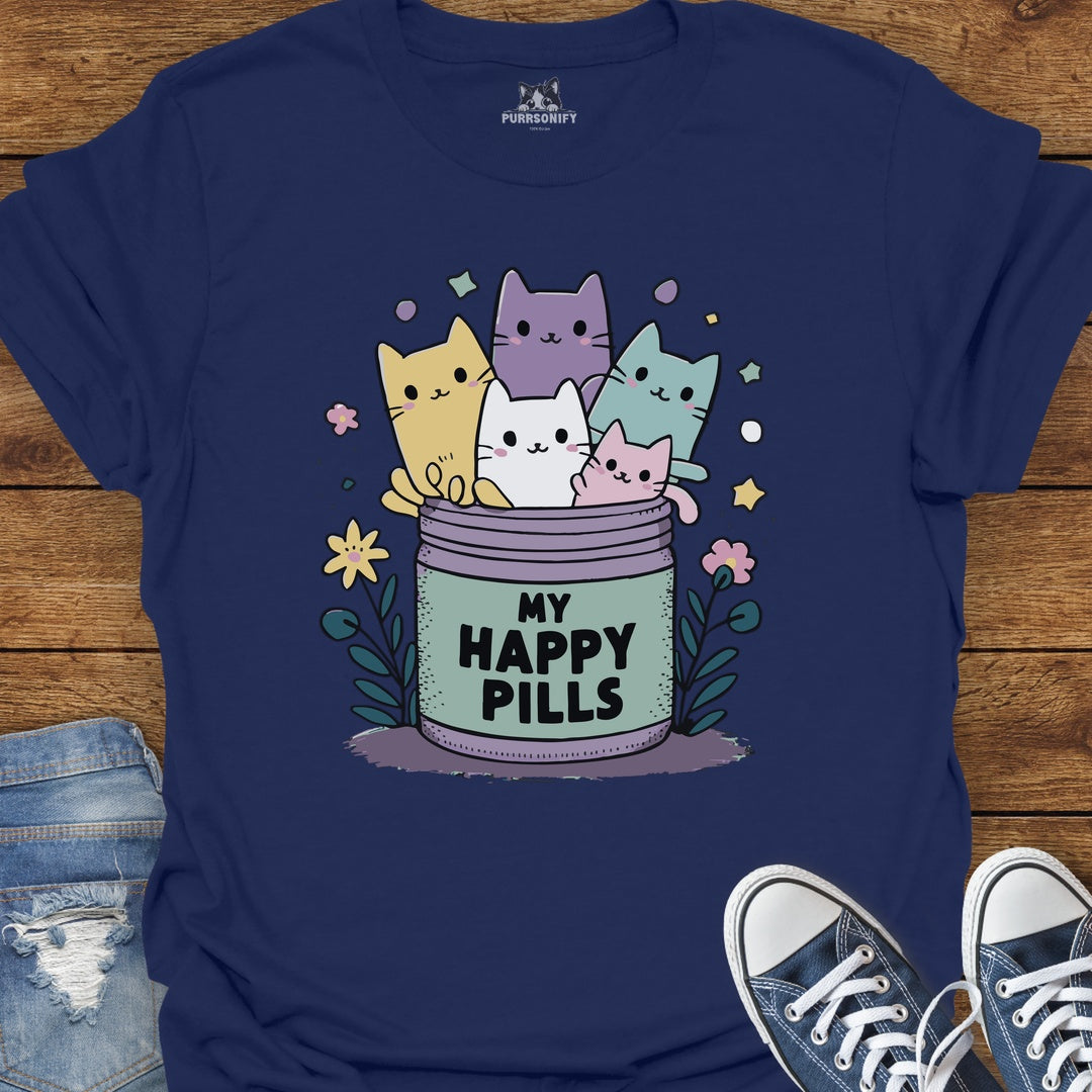 My Happy Pills - Cats T-Shirt