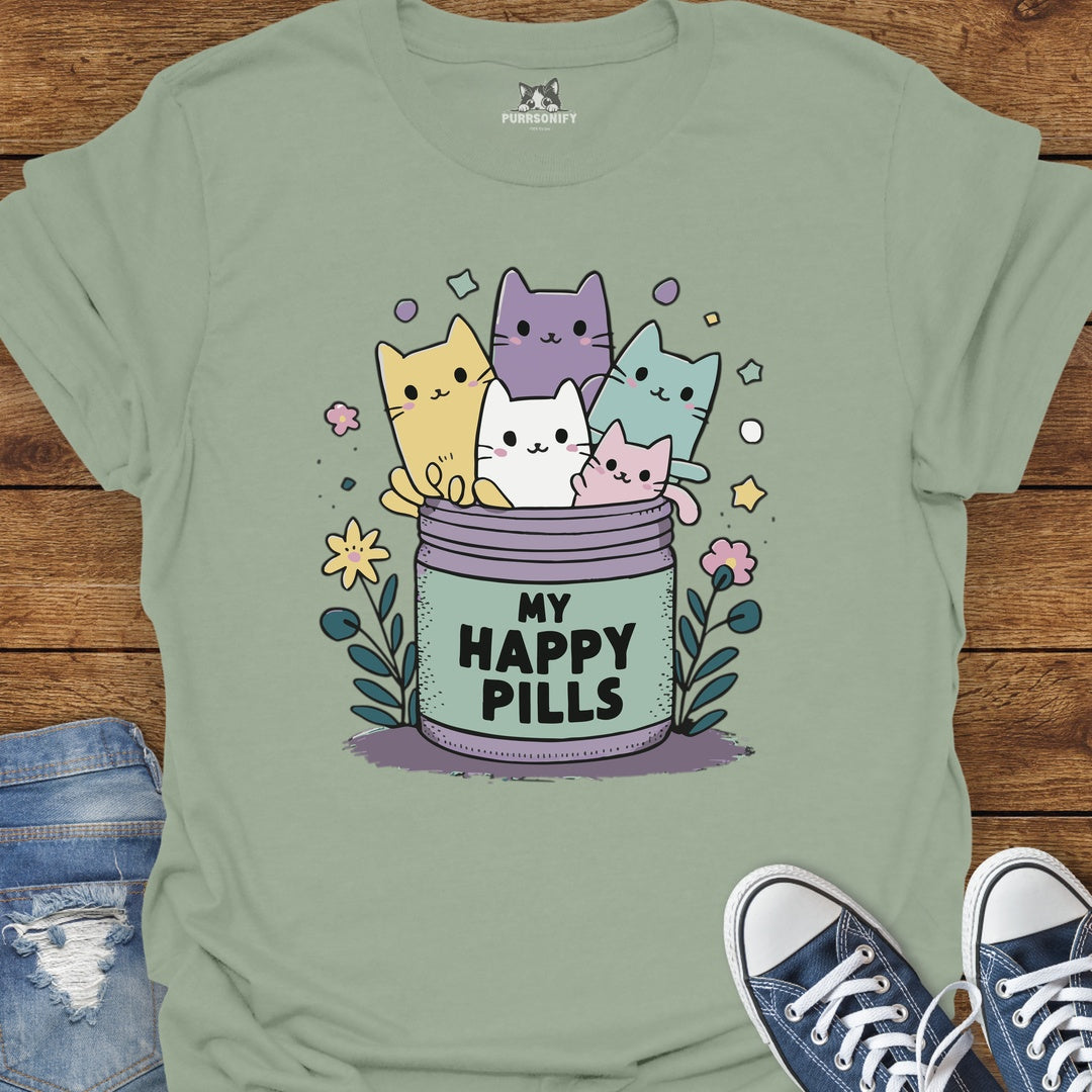 My Happy Pills - Cats T-Shirt