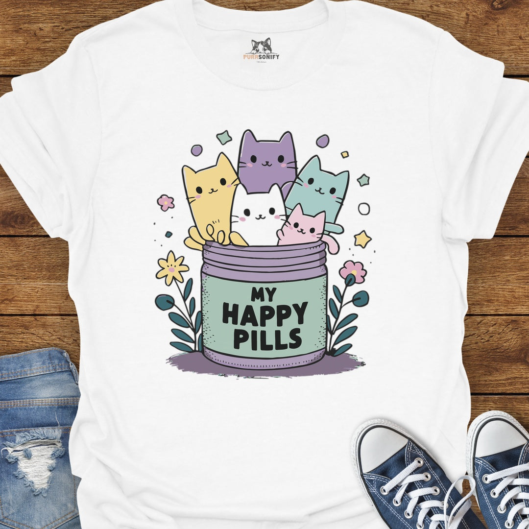 My Happy Pills - Cats T-Shirt