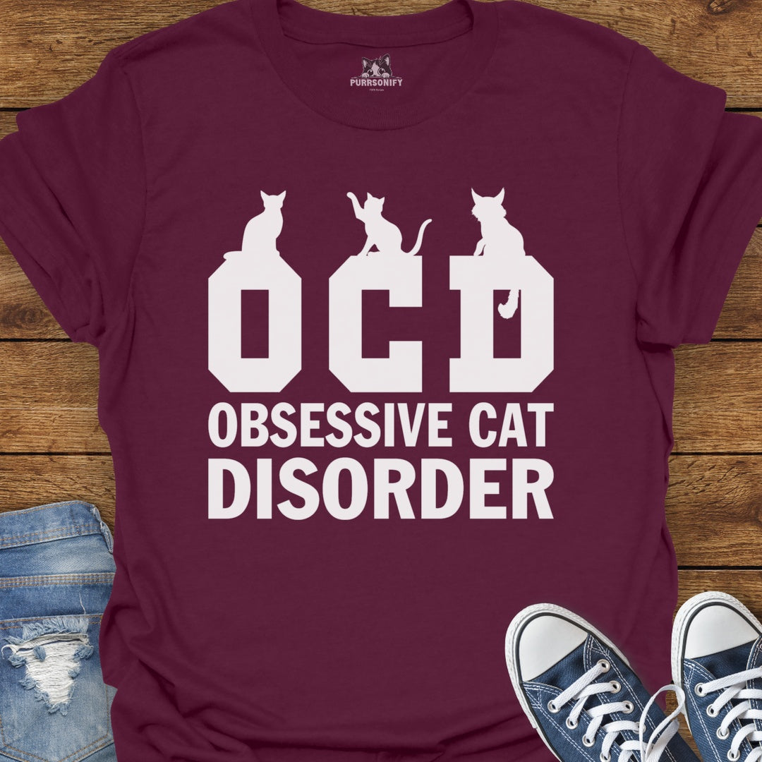 Obsessive Cat Disorder T-Shirt