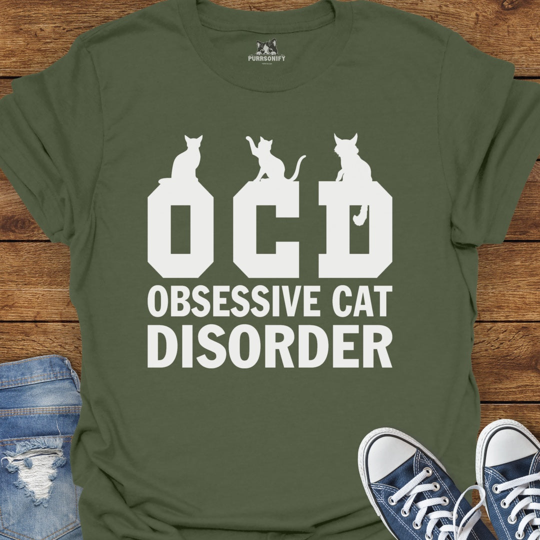 Obsessive Cat Disorder T-Shirt