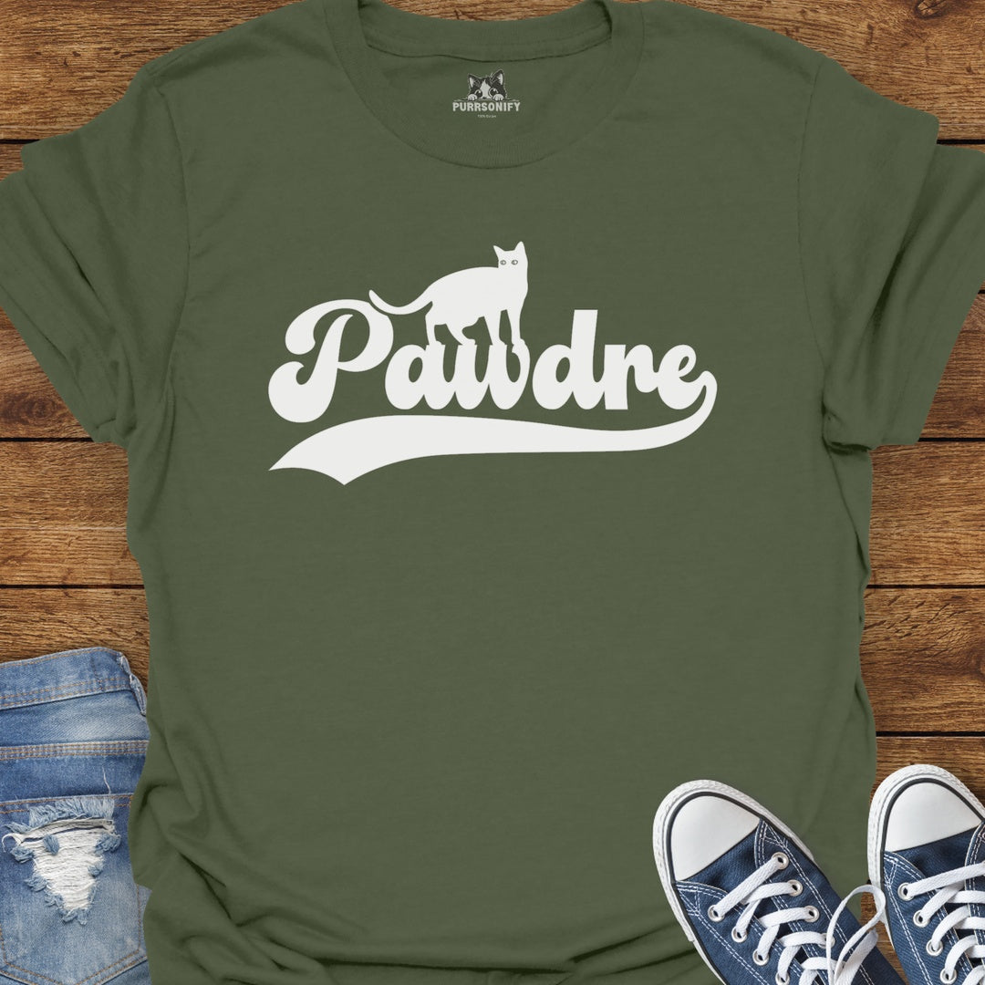 Pawdre Cat Is T-Shirt