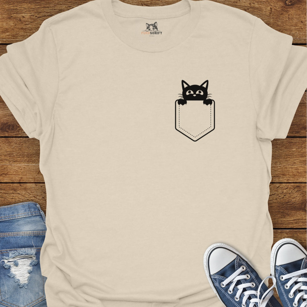 Pocket Cat T-Shirt