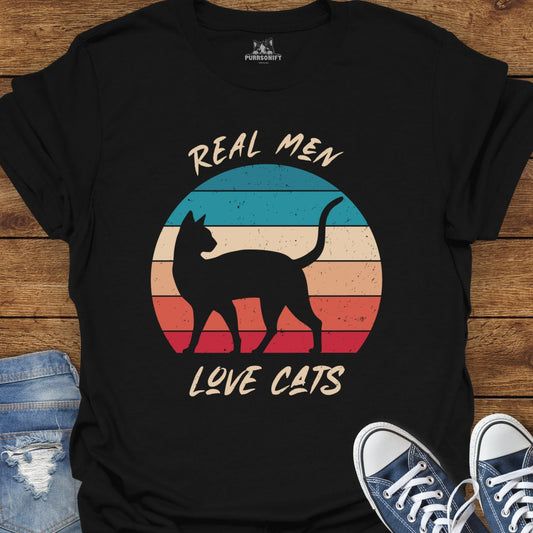 Real Men Love Cats T-Shirt