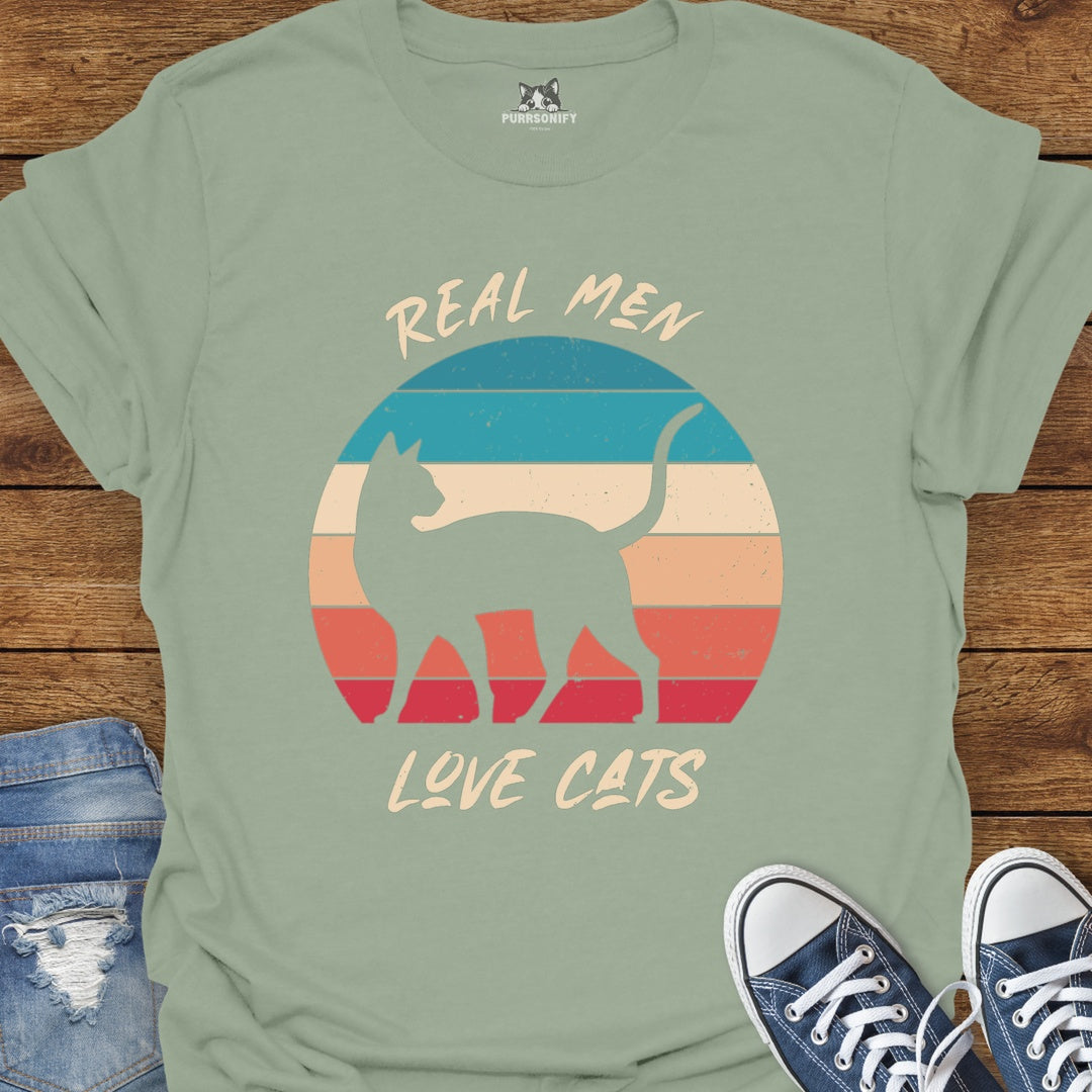 Real Men Love Cats T-Shirt