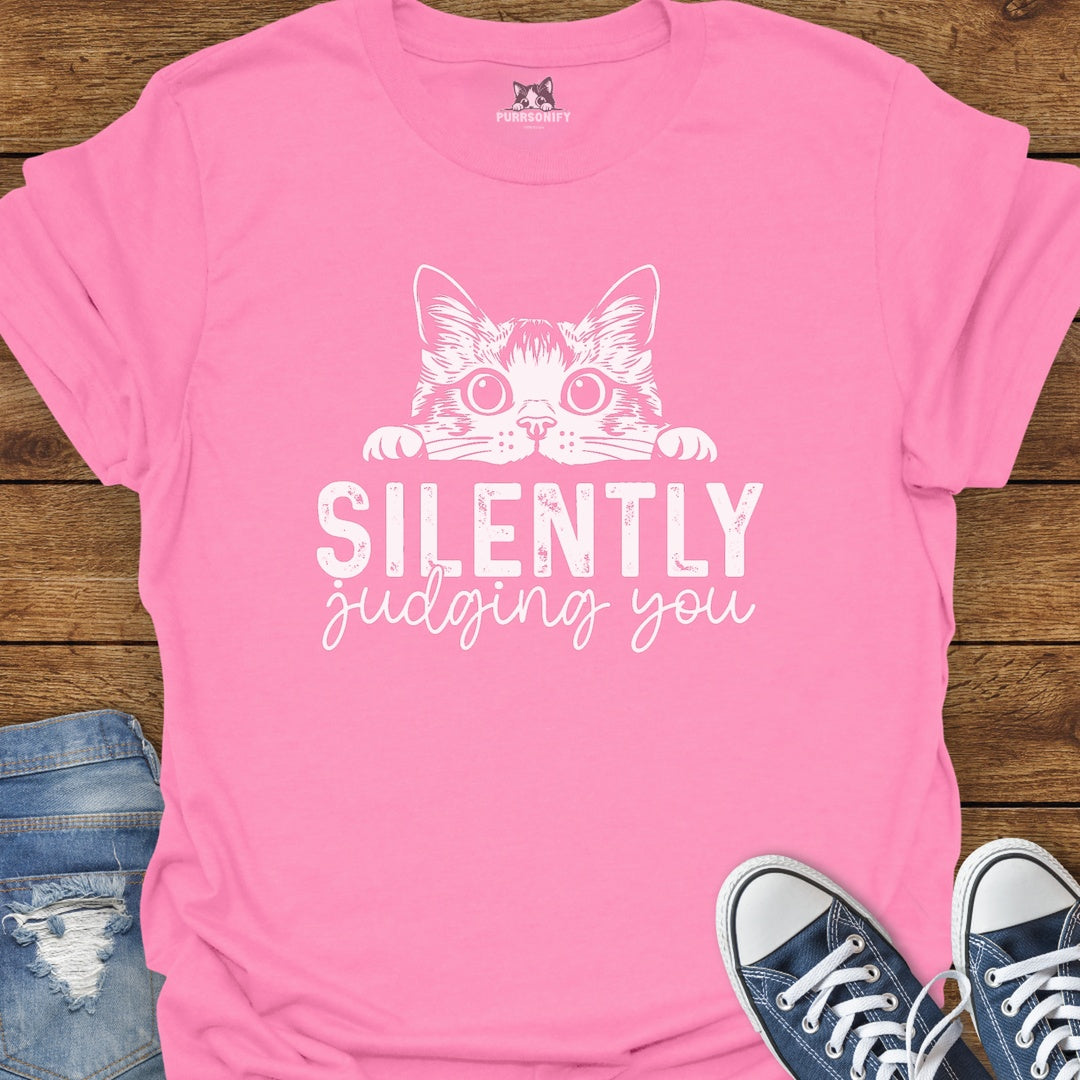 Silently Judging You Cat T-Shirt