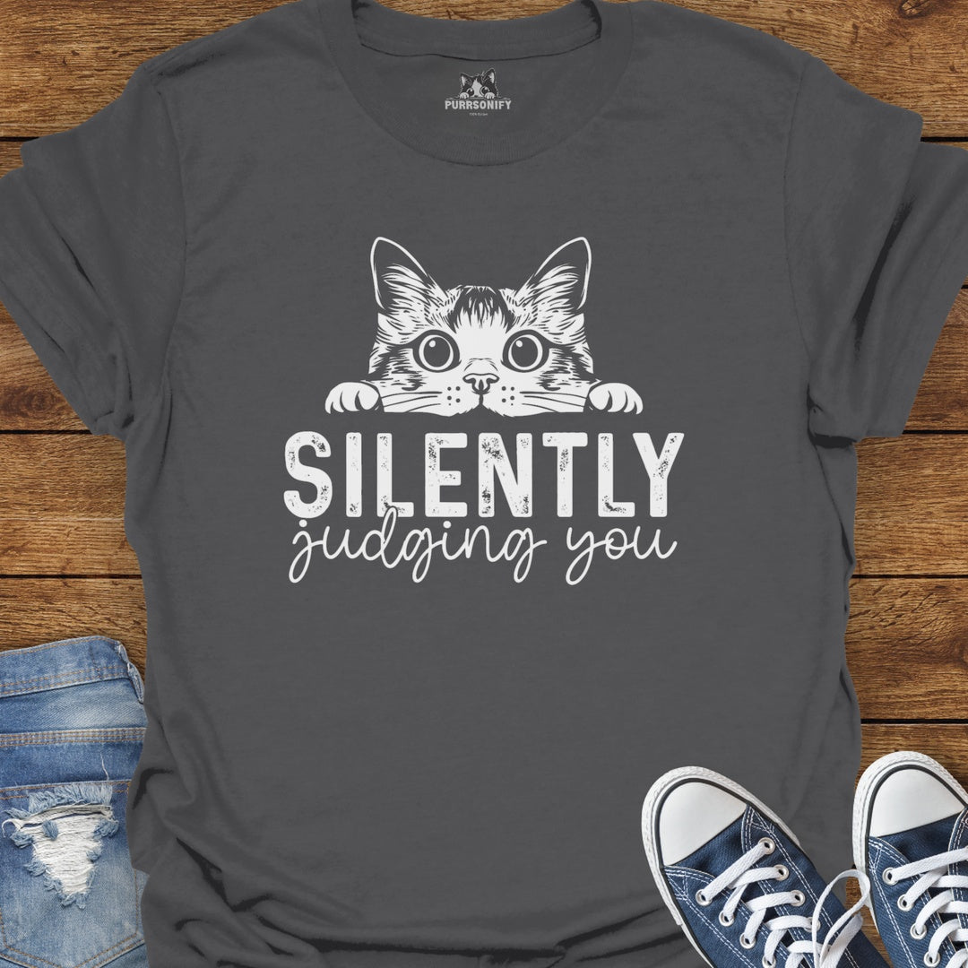 Silently Judging You Cat T-Shirt
