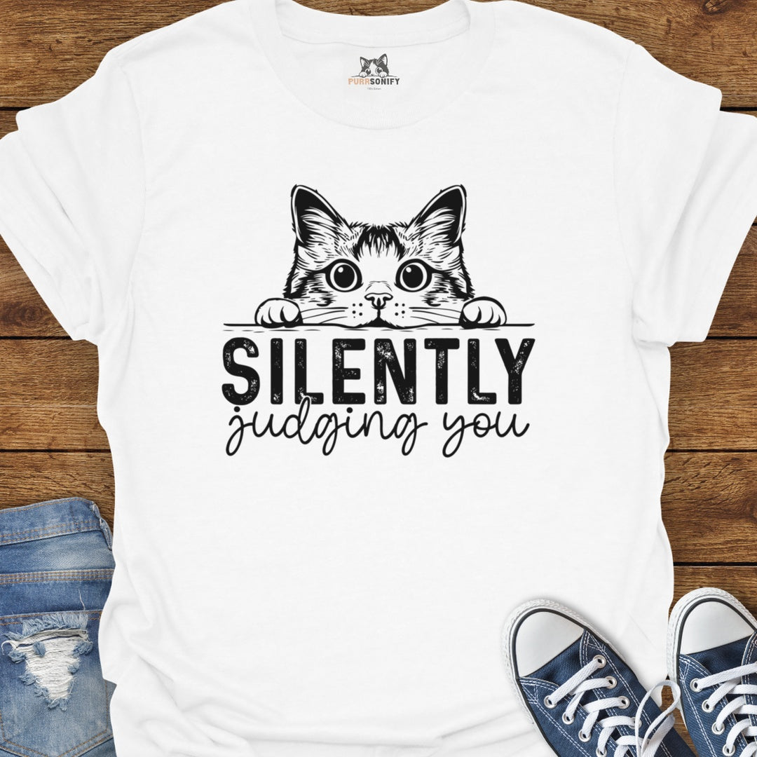 Silently Judging You Cat T-Shirt