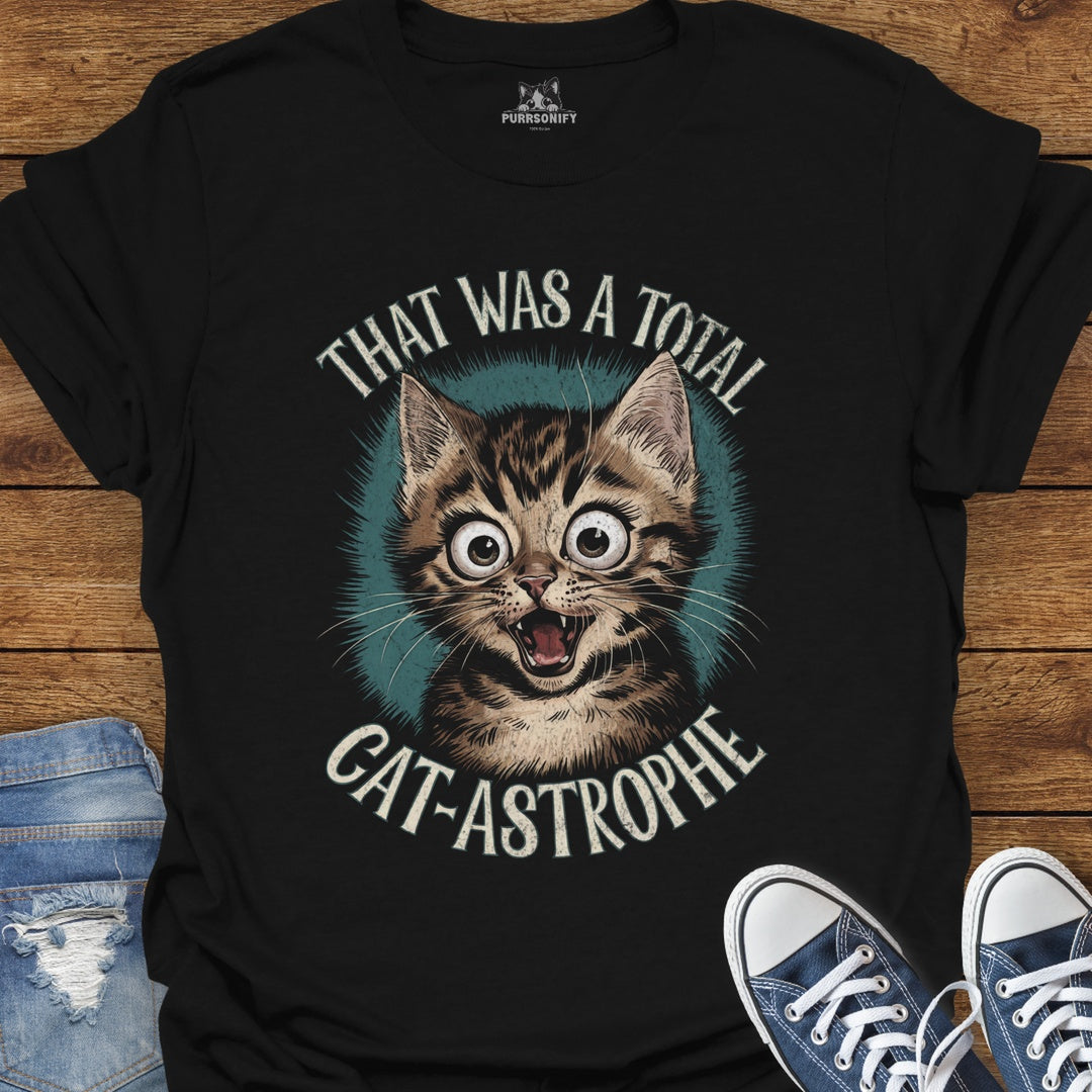 That Was a Total Cat-Astrophe T-Shirt