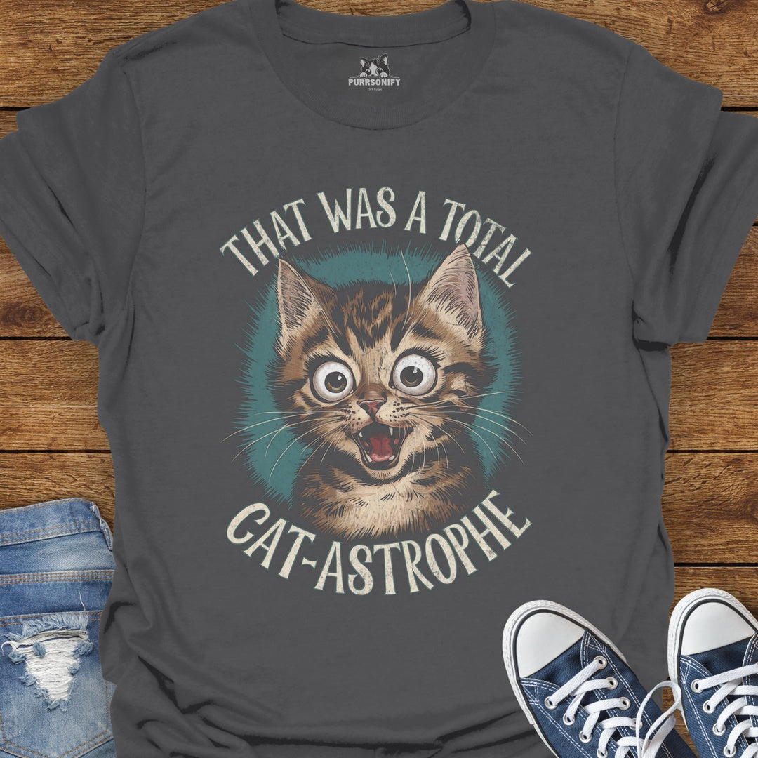 That Was a Total Cat-Astrophe T-Shirt