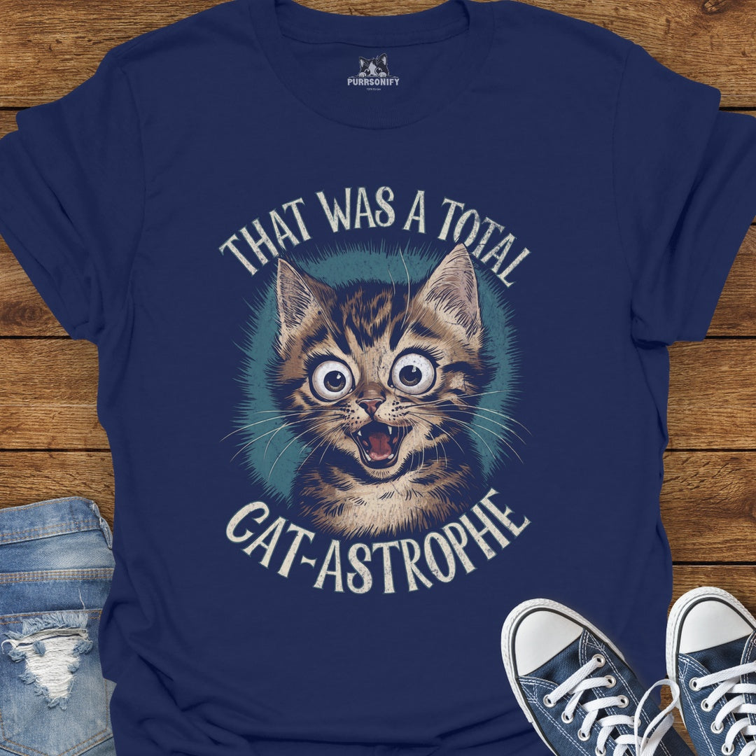That Was a Total Cat-Astrophe T-Shirt