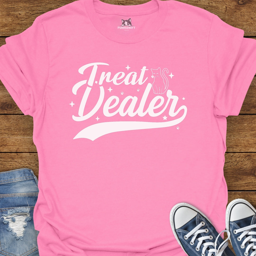 Treat Dealer Cat T-Shirt
