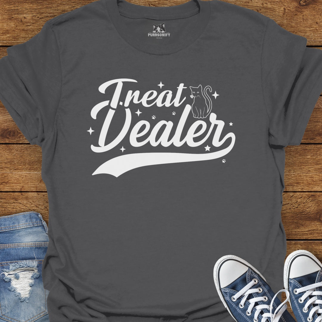 Treat Dealer Cat T-Shirt