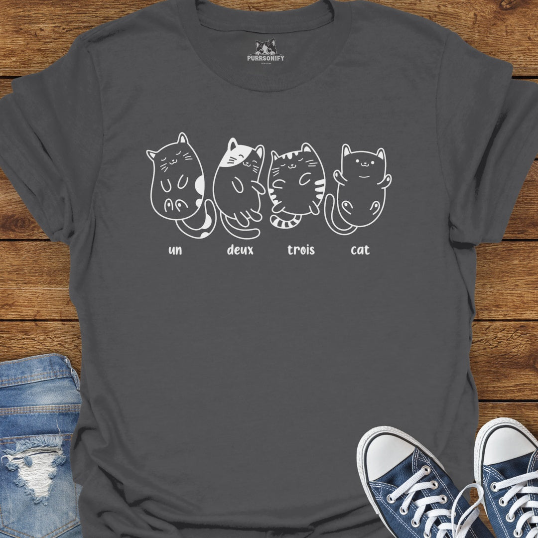 Un Deux Trois Cat T-Shirt